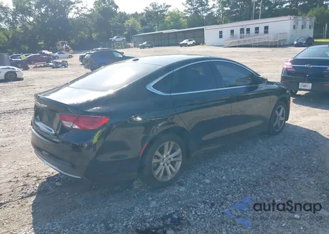 2015 Chrysler 200 Limited z USA, uszkodzony, nr VIN 1C3CCCAB0FN608221